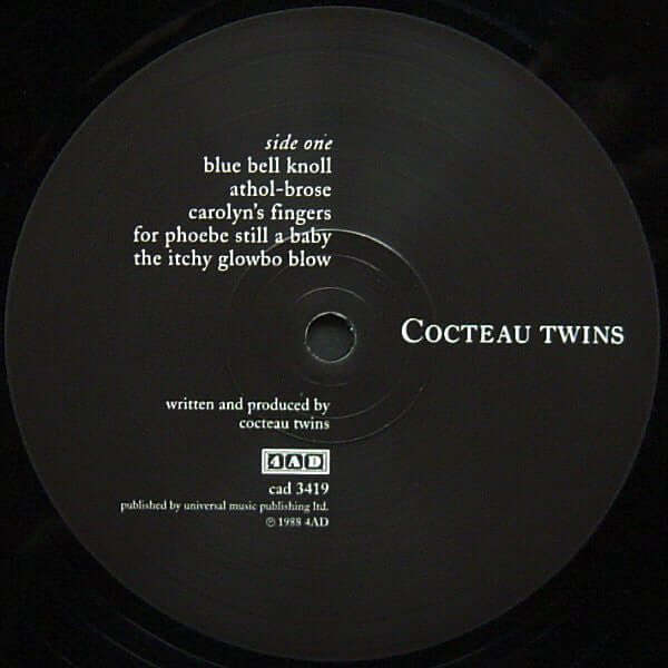 Cocteau Twins ~ Blue Bell Knoll (Vinyl) - Djungel & Jazz