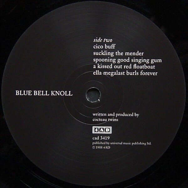 Cocteau Twins ~ Blue Bell Knoll (Vinyl) - Djungel & Jazz