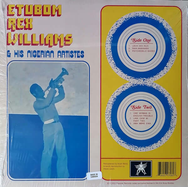Etubom Rex Williams & His Nigerian Artistes ~ Ubok Aka Inua (Vinyl) - Djungel & Jazz