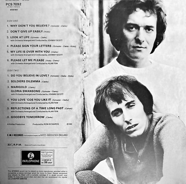 The Hollies ~ Hollies Sing Hollies (Vinyl) - Djungel & Jazz