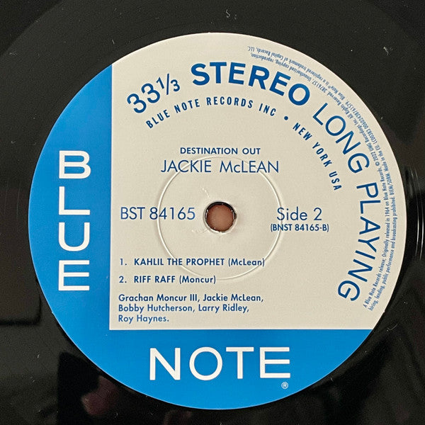 Jackie McLean ~ Destination... Out! (Vinyl) - Djungel & Jazz