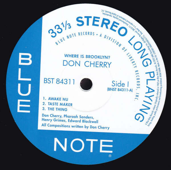 Don Cherry ~ Where Is Brooklyn? (Vinyl) - Djungel & Jazz