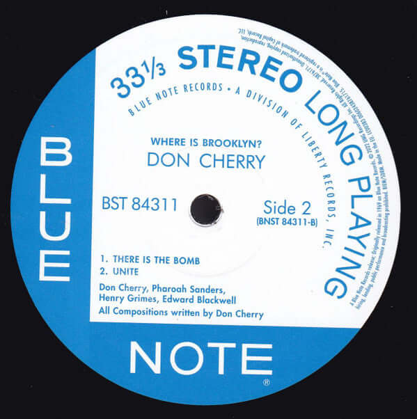 Don Cherry ~ Where Is Brooklyn? (Vinyl) - Djungel & Jazz