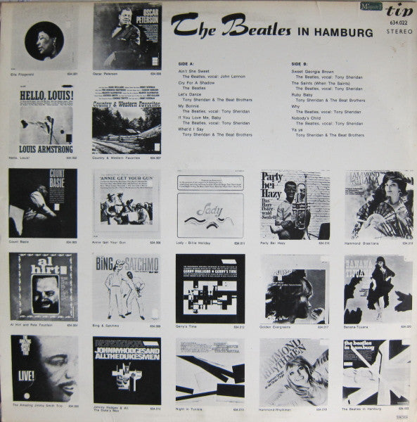 The Beatles ~ The Beatles In Hamburg (Vinyl) - Djungel & Jazz