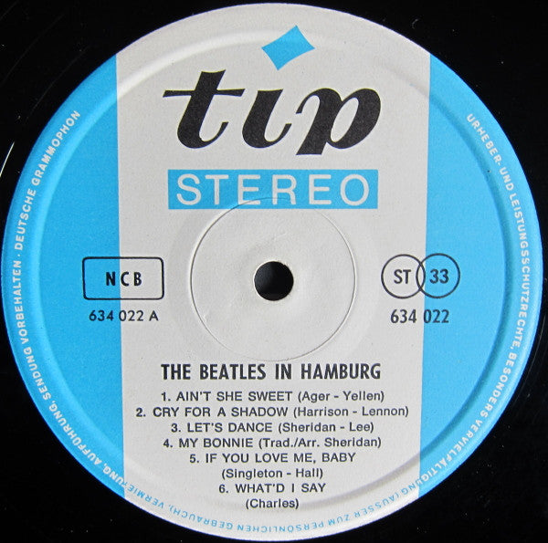 The Beatles ~ The Beatles In Hamburg (Vinyl) - Djungel & Jazz