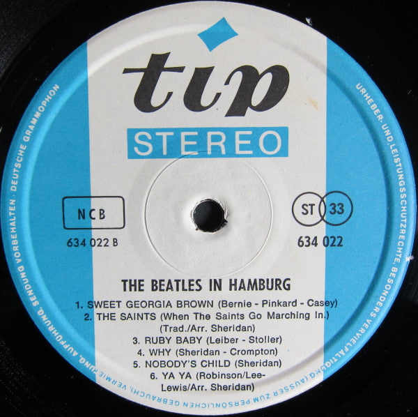 The Beatles ~ The Beatles In Hamburg (Vinyl) - Djungel & Jazz