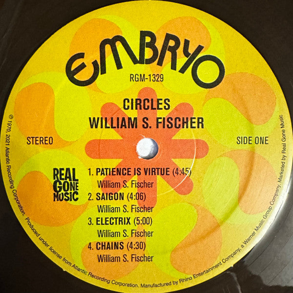 William S. Fischer ~ Circles (Vinyl) - Djungel & Jazz