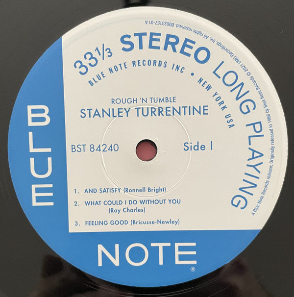 Stanley Turrentine ~ Rough 'N Tumble (Vinyl) - Djungel & Jazz