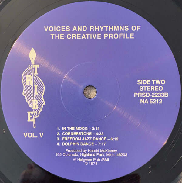 Harold McKinney ~ Voices & Rhythms Of The Creative Profile (Vinyl) - Djungel & Jazz