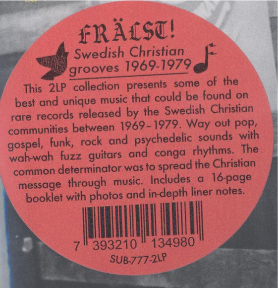 Various ~ Frälst! A Selection Of Swedish Christian Grooves 1969-1979 (Vinyl) - Djungel & Jazz