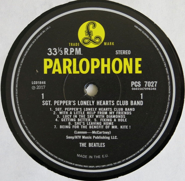 The Beatles ~ Sgt. Pepper's Lonely Hearts Club Band (Vinyl) - Djungel & Jazz