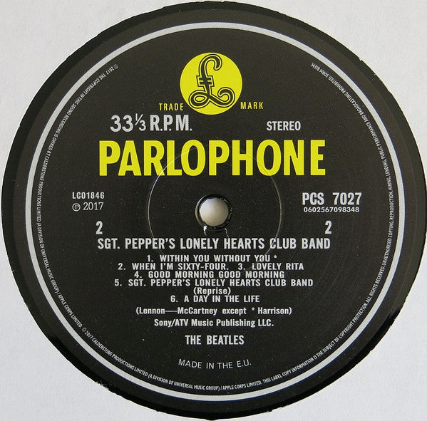 The Beatles ~ Sgt. Pepper's Lonely Hearts Club Band (Vinyl) - Djungel & Jazz