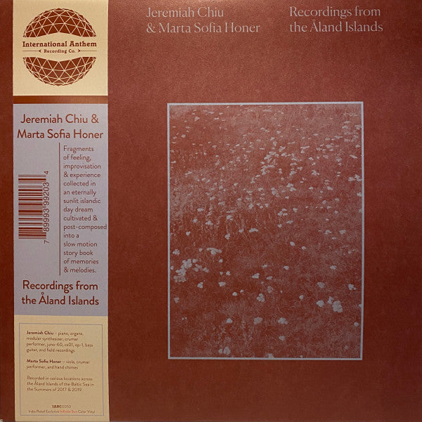Jeremiah Chiu & Marta Sofia Honer ~ Recordings From The Åland Islands (Vinyl) - Djungel & Jazz