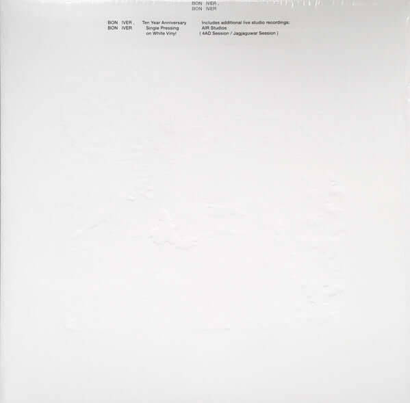 Bon Iver ~ Bon Iver, Bon Iver (Vinyl) - Djungel & Jazz