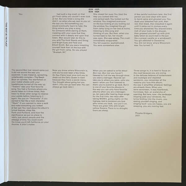 Bon Iver ~ Bon Iver, Bon Iver (Vinyl) - Djungel & Jazz