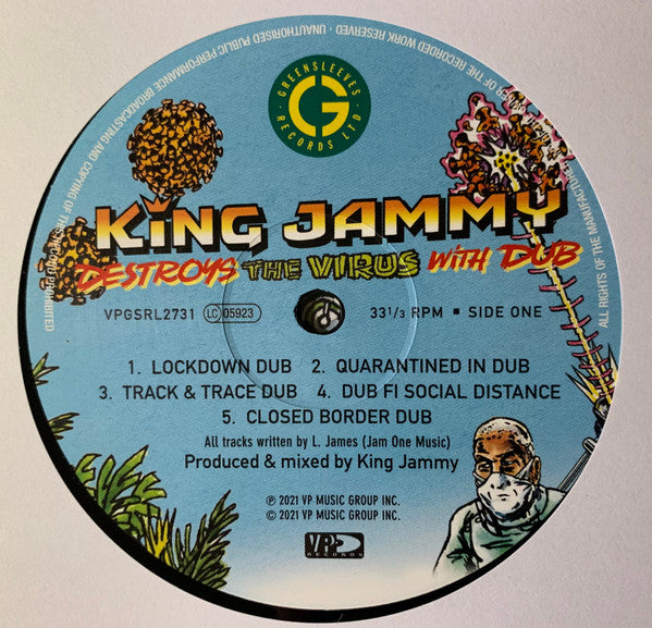 King Jammy ~ King Jammy Destroys The Virus With Dub (Vinyl) - Djungel & Jazz