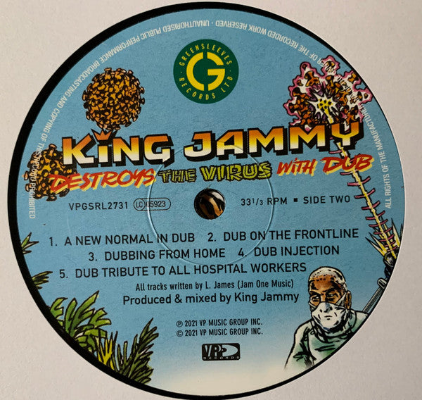 King Jammy ~ King Jammy Destroys The Virus With Dub (Vinyl) - Djungel & Jazz
