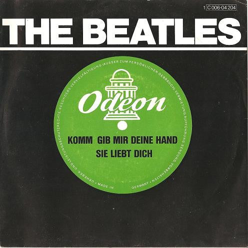 The Beatles : Komm, Gib Mir Deine Hand / Sie Liebt Dich (7", Single, RE)