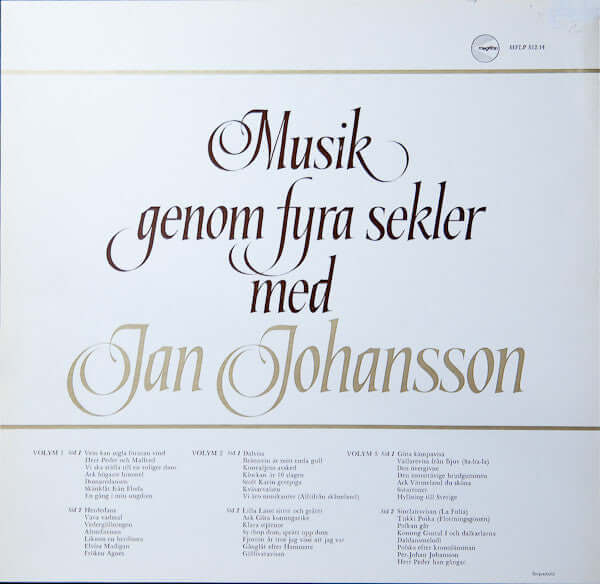 Jan Johansson : Musik Genom Fyra Sekler (Box + 3xLP, Album, RE)