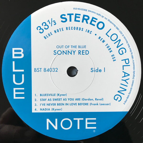 Sonny Red ~ Out Of The Blue (Vinyl) - Djungel & Jazz