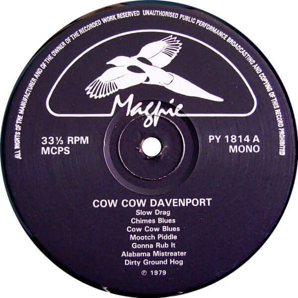 Cow Cow Davenport : Alabama Strut (LP, Comp, Mono)