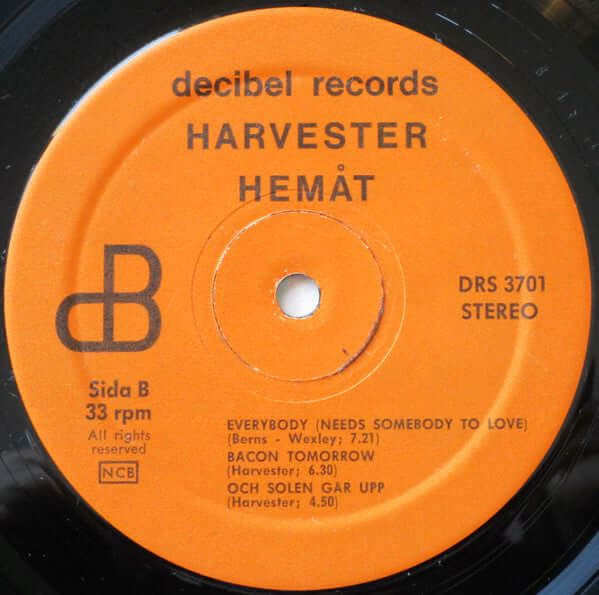 Harvester : Hemåt (LP, Album)