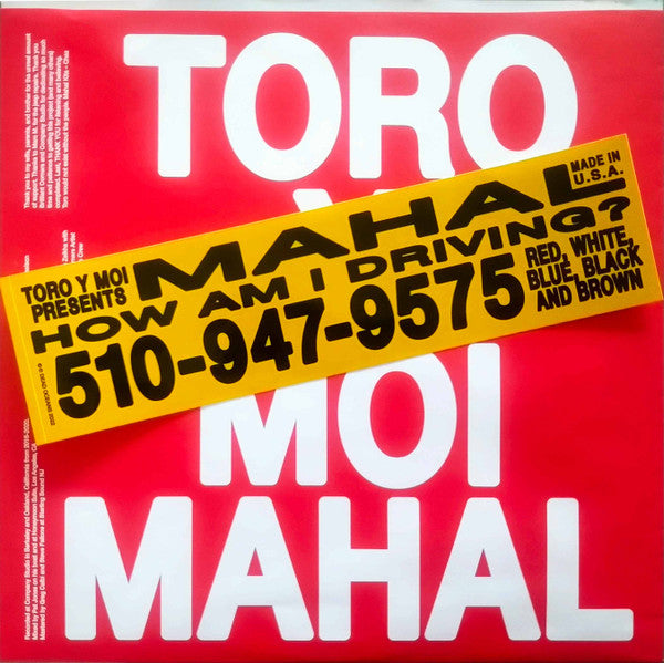 Toro Y Moi ~ Mahal (Vinyl) - Djungel & Jazz