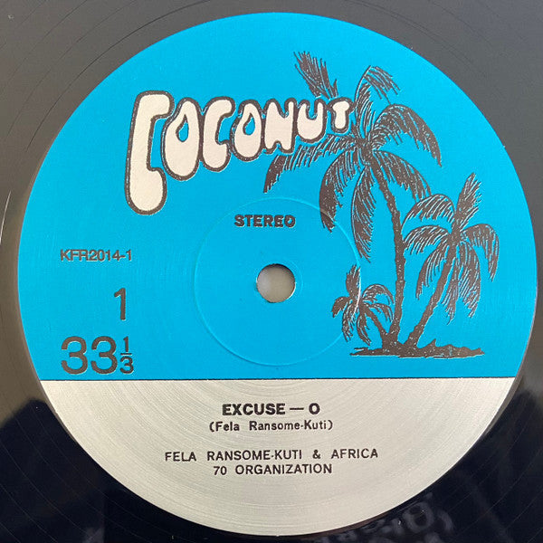 Fela And The Africa 70 ~ Excuse O (Vinyl) - Djungel & Jazz