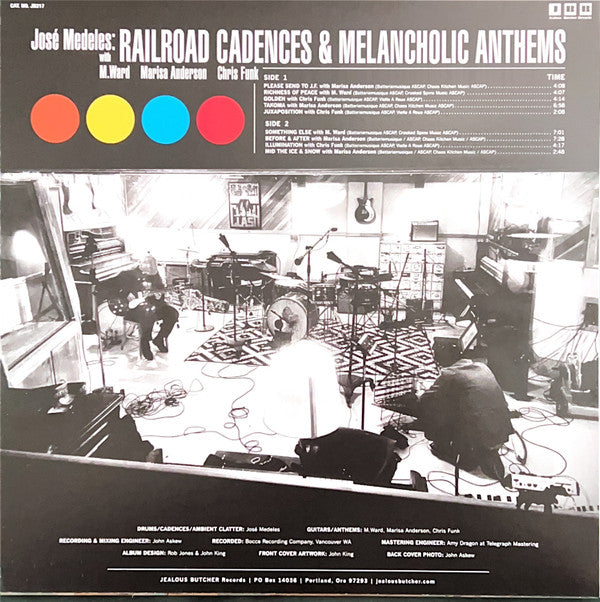 Jose Medeles ~ Railroad Cadences & Melancholic Anthems (Vinyl) - Djungel & Jazz