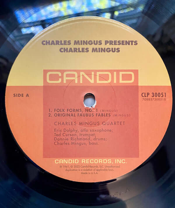 Charles Mingus ~ Charles Mingus Presents Charles Mingus (Vinyl) - Djungel & Jazz
