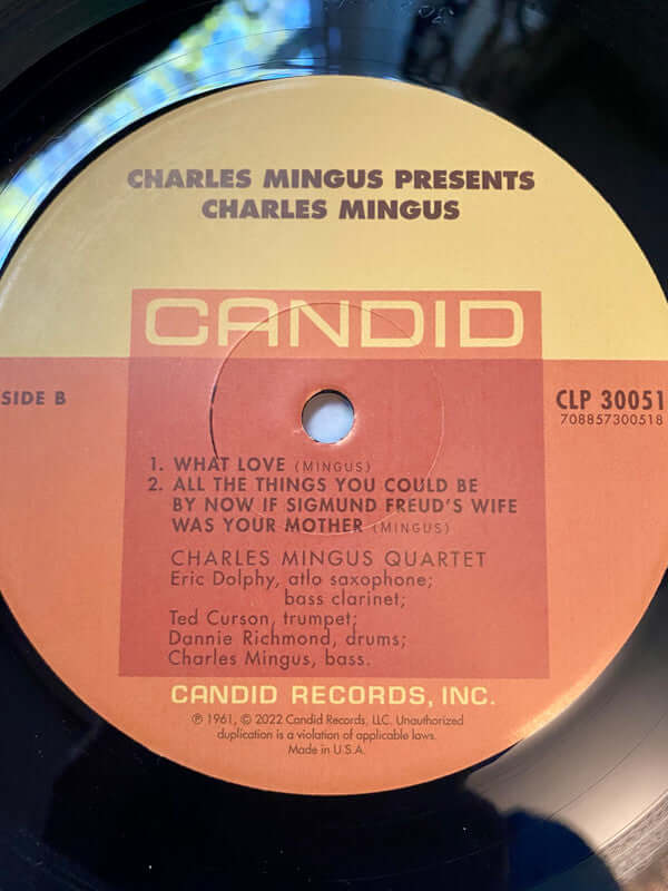 Charles Mingus ~ Charles Mingus Presents Charles Mingus (Vinyl) - Djungel & Jazz