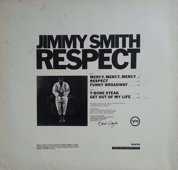 Jimmy Smith : Respect (LP, Album)