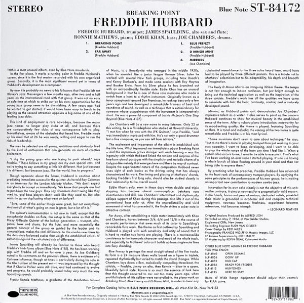 Freddie Hubbard ~ Breaking Point (Vinyl) - Djungel & Jazz