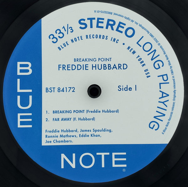 Freddie Hubbard ~ Breaking Point (Vinyl) - Djungel & Jazz