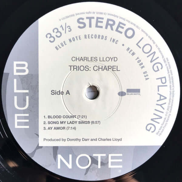 Charles Lloyd ~ Trios: Chapel (Vinyl) - Djungel & Jazz