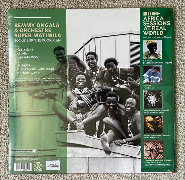 Remmy Ongala & Orchestre Super Matimila ~ Songs For The Poor Man (Vinyl) - Djungel & Jazz
