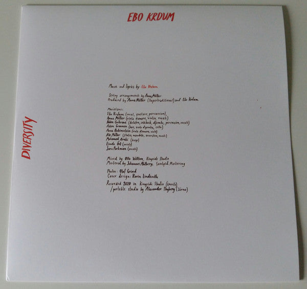 Ebo Krdum ~ Diversity (Vinyl) - Djungel & Jazz