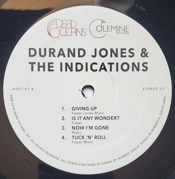 Durand Jones & The Indications : Durand Jones & The Indications  (LP, Album, RE, 180)