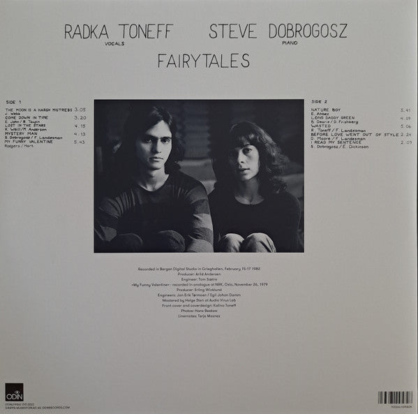 Radka Toneff & Steve Dobrogosz ~ Fairytales (Vinyl) - Djungel & Jazz