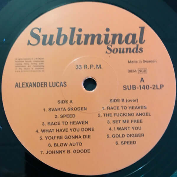 Alexander Lucas ~ Alexander Lucas (Vinyl) - Djungel & Jazz