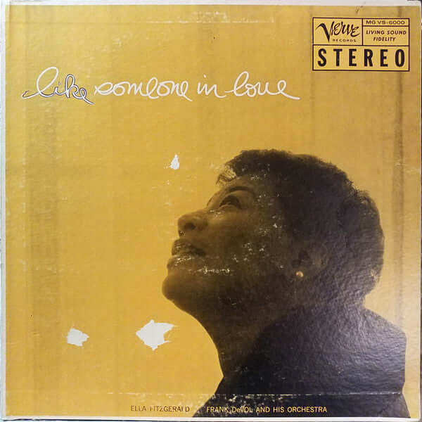 Ella Fitzgerald - Frank De Vol And His Orchestra : Like Someone In Love (LP)
