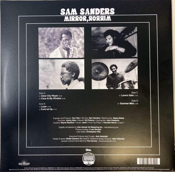 Sam Sanders ~ Mirror, Mirror (Vinyl) - Djungel & Jazz