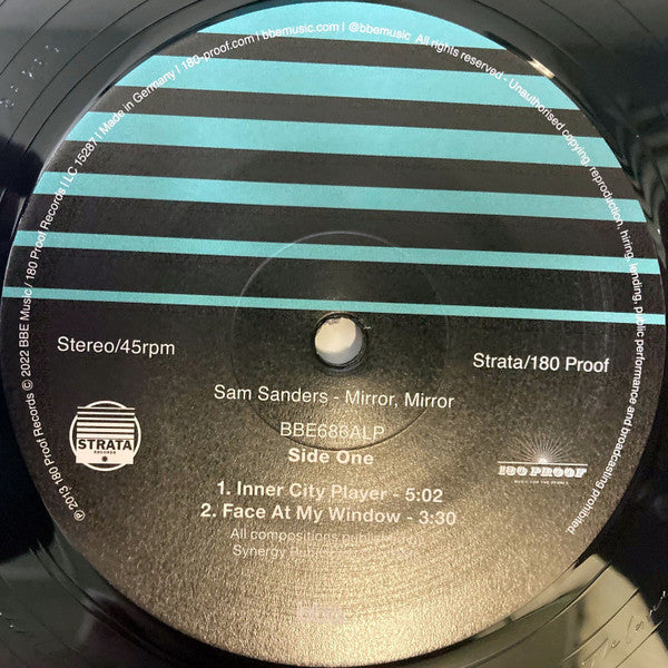 Sam Sanders ~ Mirror, Mirror (Vinyl) - Djungel & Jazz