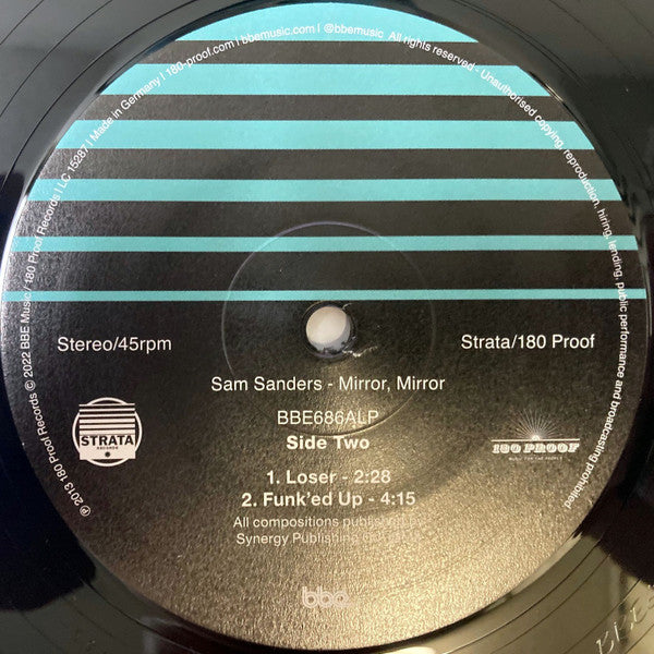 Sam Sanders ~ Mirror, Mirror (Vinyl) - Djungel & Jazz