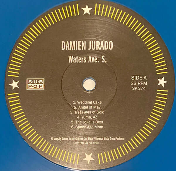 Damien Jurado ~ Waters Ave S (Vinyl) - Djungel & Jazz