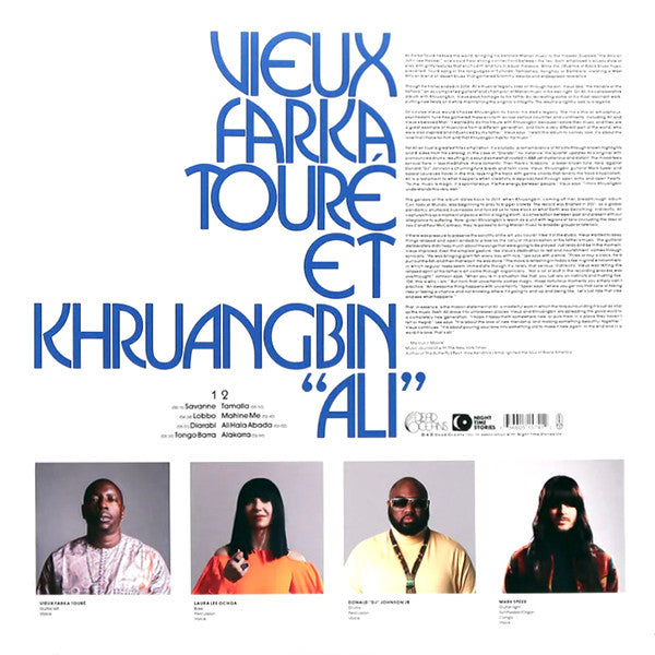 Vieux Farka Touré Et Khruangbin ~ Ali (Vinyl) - Djungel & Jazz