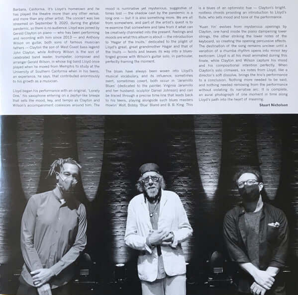 Charles Lloyd ~ Trios: Ocean (Vinyl) - Djungel & Jazz