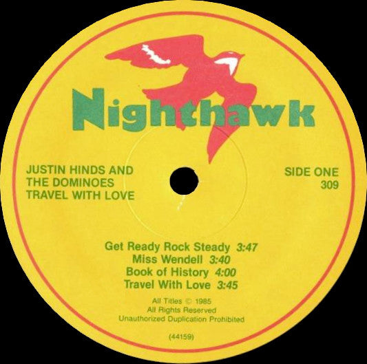 Justin Hinds & The Dominoes : Travel With Love (LP, Album)