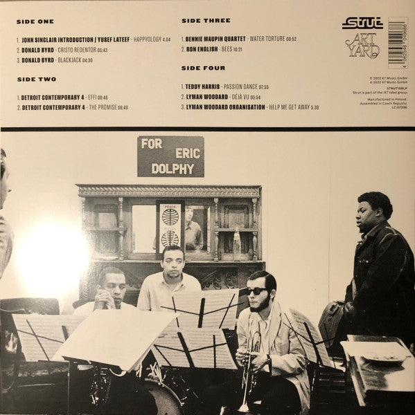 John Sinclair  ~ Detroit Artists Workshop (Community, Jazz And Art In The Motor City 1965-1981) (Vinyl) - Djungel & Jazz