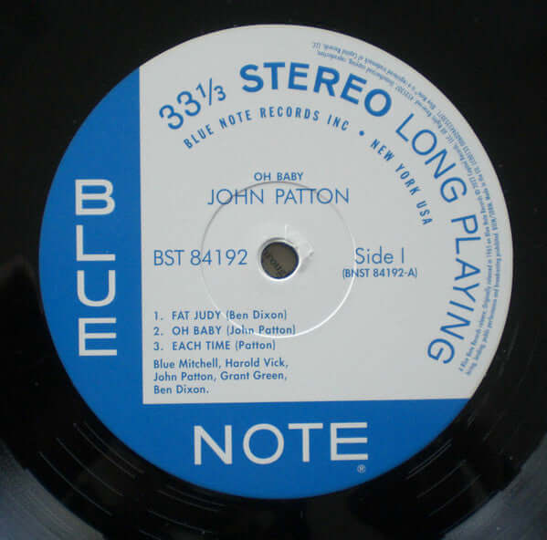 Big John Patton ~ Oh Baby! (Vinyl) - Djungel & Jazz